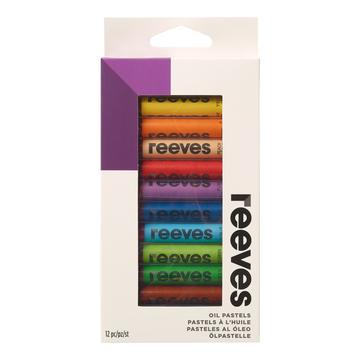 PASTELES AL OLEO REEVES x 12 u.