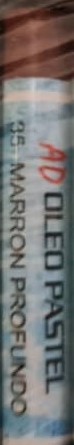 PASTEL AL OLEO AD 35 - MARRON PROFUNDO
