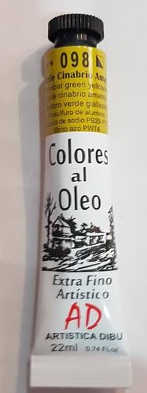 OLEO AD (22m)  098 - VERDE CINABRIO AMARILLO