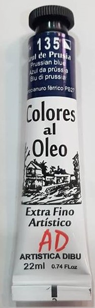 OLEO AD (22m)  135 - AZUL DE PRUSIA