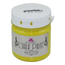 PINTURA TIZA ACUAREL 200gr - AMARILLO