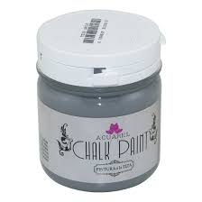 PINTURA TIZA ACUAREL 200gr - GRIS