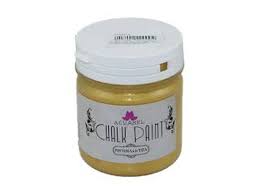 PINTURA TIZA ACUAREL 200gr - ORO