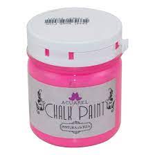 PINTURA TIZA ACUAREL 200gr - ROSA FLUO