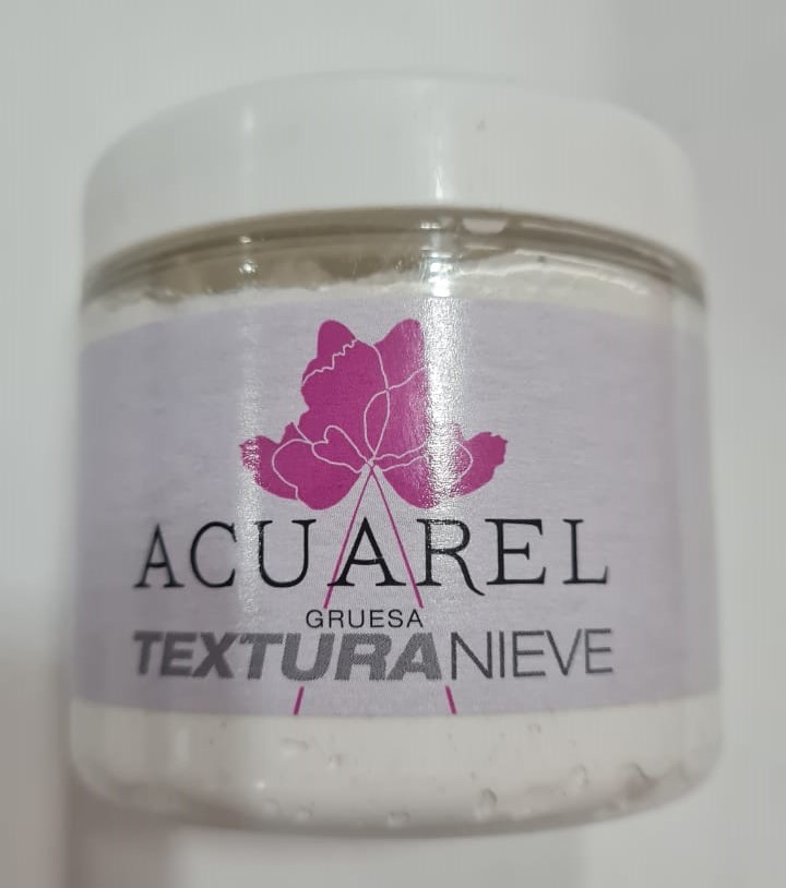 TEXTURA ACUAREL x 200cc. NIEVE GRUESA