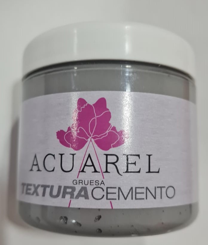TEXTURA ACUAREL x 200cc. CEMENTO GRUESA
