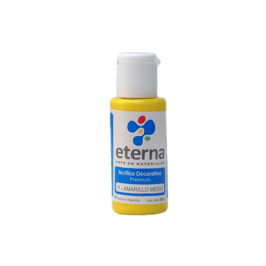 ACRILICO ETERNA 50ml. 11- AMARILLO MEDIO