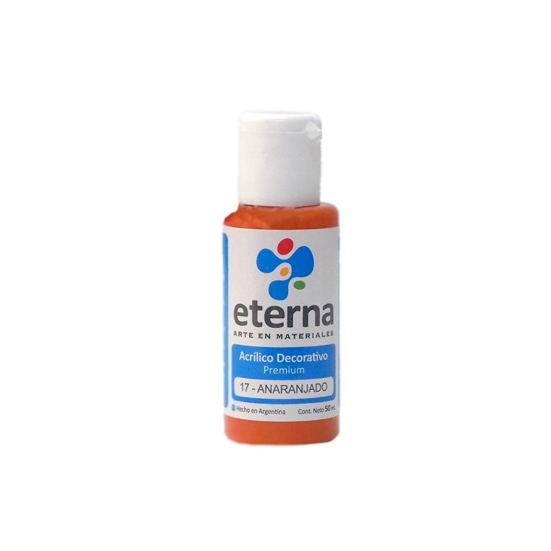 ACRILICO ETERNA 50ml. 17- ANARANJADO