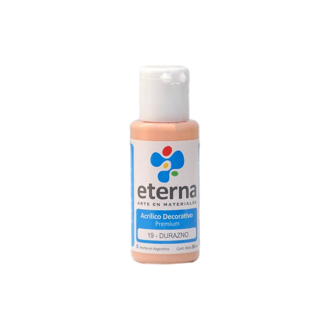 ACRILICO ETERNA 50ml. 19- DURAZNO