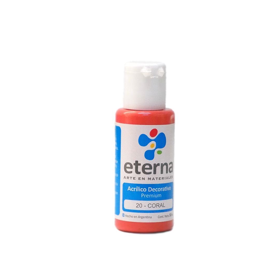 ACRILICO ETERNA 50ml. 20- CORAL