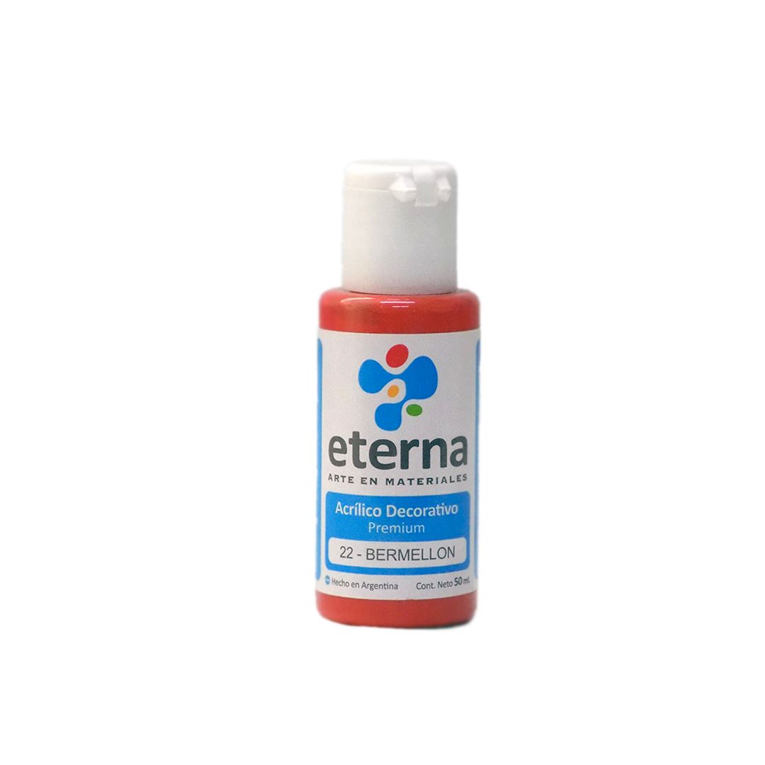 ACRILICO ETERNA 50ml. 22- BERMELLON