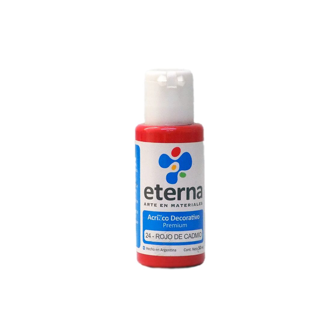 ACRILICO ETERNA 50ml. 24- ROJO CADMIO 