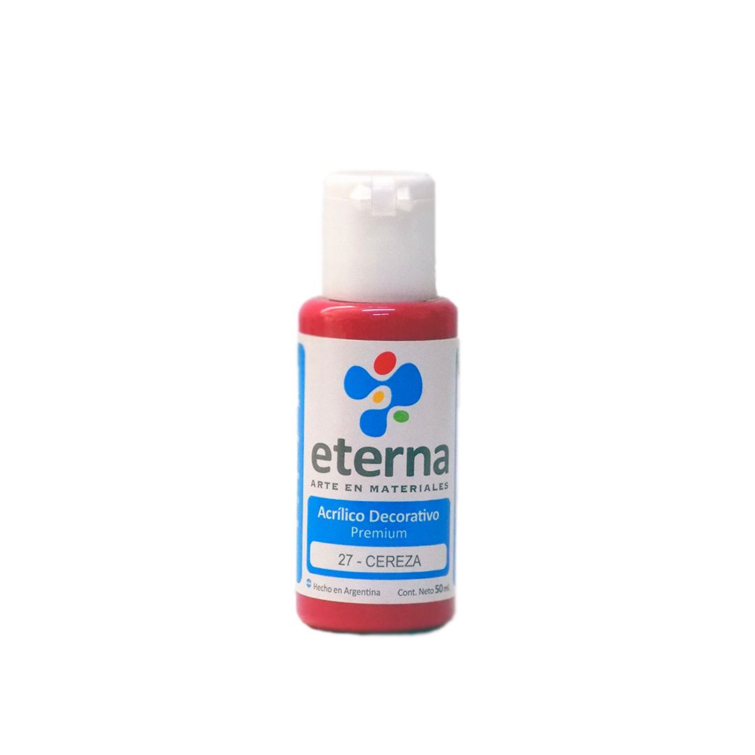 ACRILICO ETERNA 50ml. 27- CEREZA 