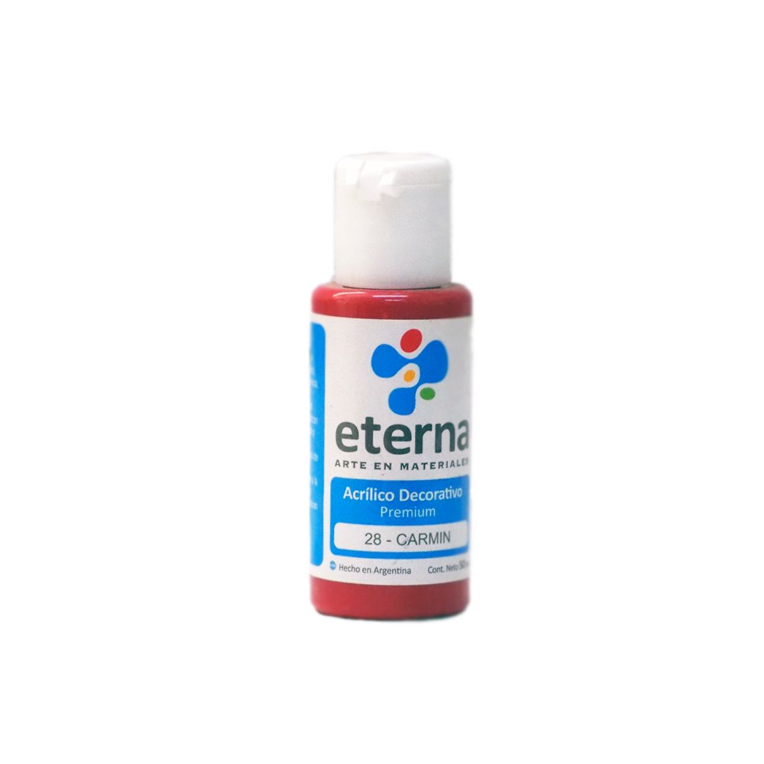 ACRILICO ETERNA 50ml. 28- CARMIN 