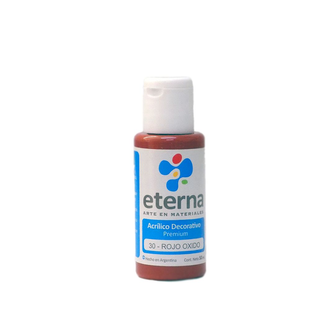 ACRILICO ETERNA 50ml. 30- ROJO OXIDO 