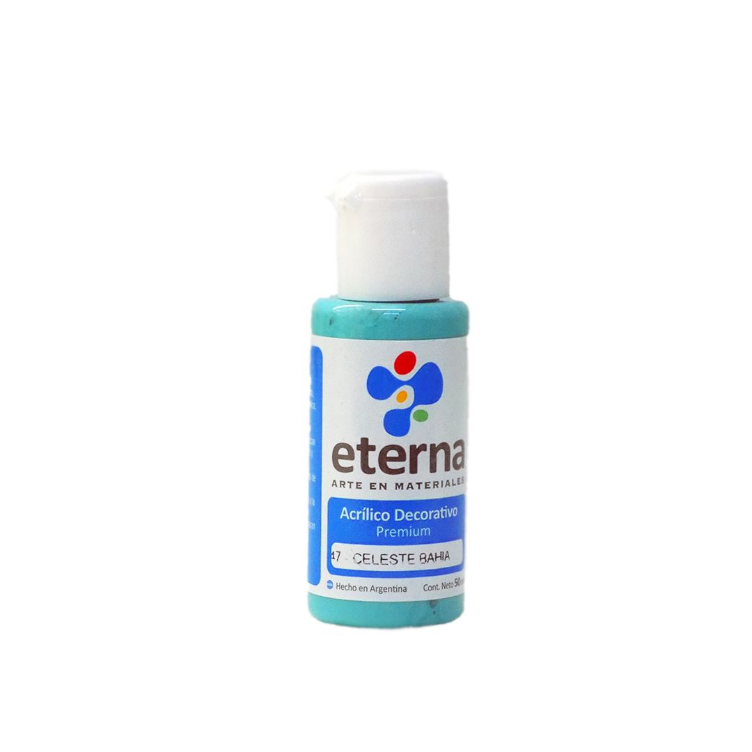 ACRILICO ETERNA 50ml. 47- CELESTE BAHIA