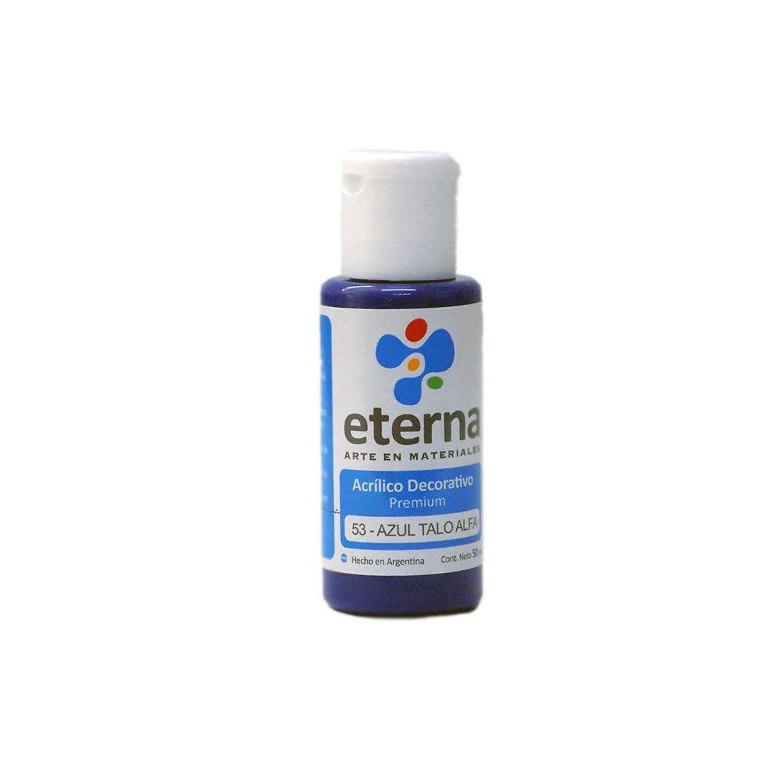 ACRILICO ETERNA 50ml. 53- AZUL TALO ALFA 