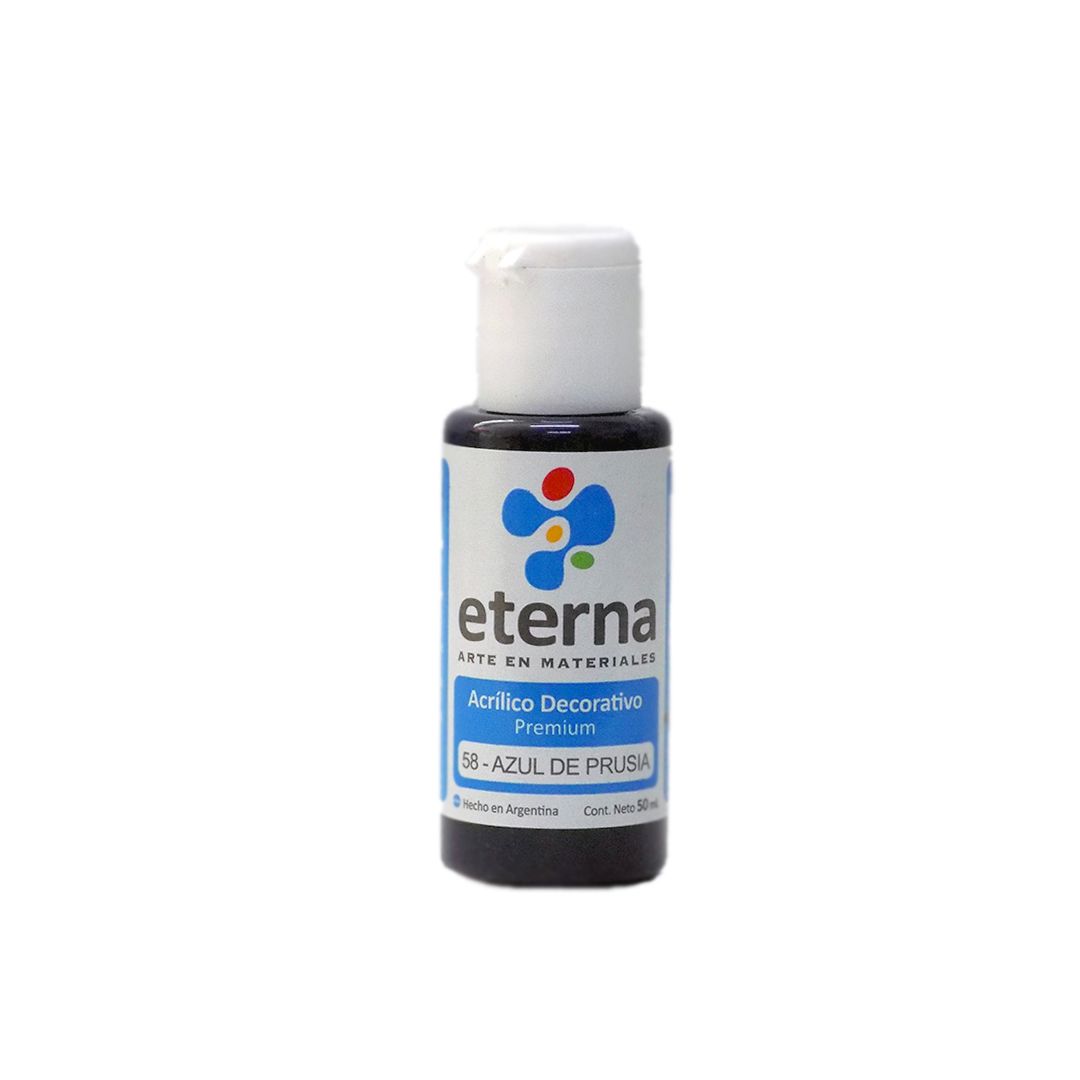 ACRILICO ETERNA 50ml. 58- AZUL DE PRUSIA 