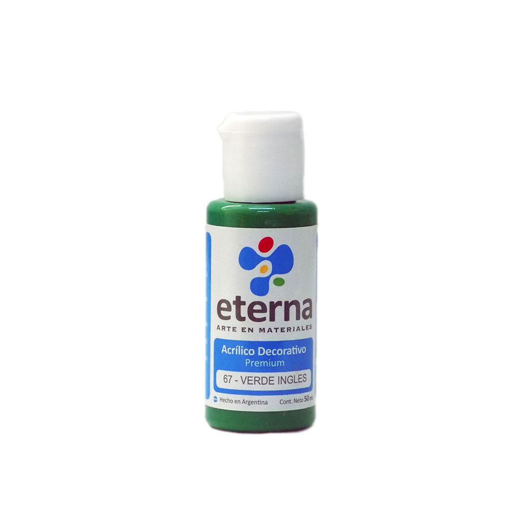 ACRILICO ETERNA 50ml. 67- VERDE INGLES 