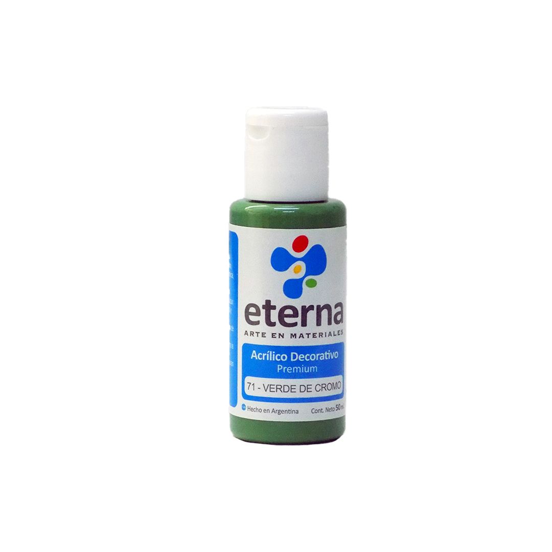 ACRILICO ETERNA 50ml. 71- VERDE DE CROMO