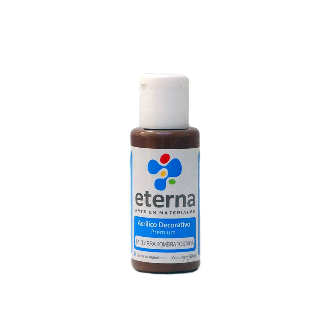 ACRILICO ETERNA 50ml. 87- TIERRA SOMBRA TOSTADA
