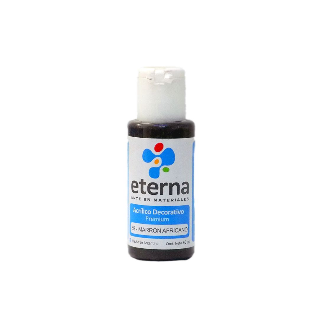 ACRILICO ETERNA 50ml. 89- MARRON