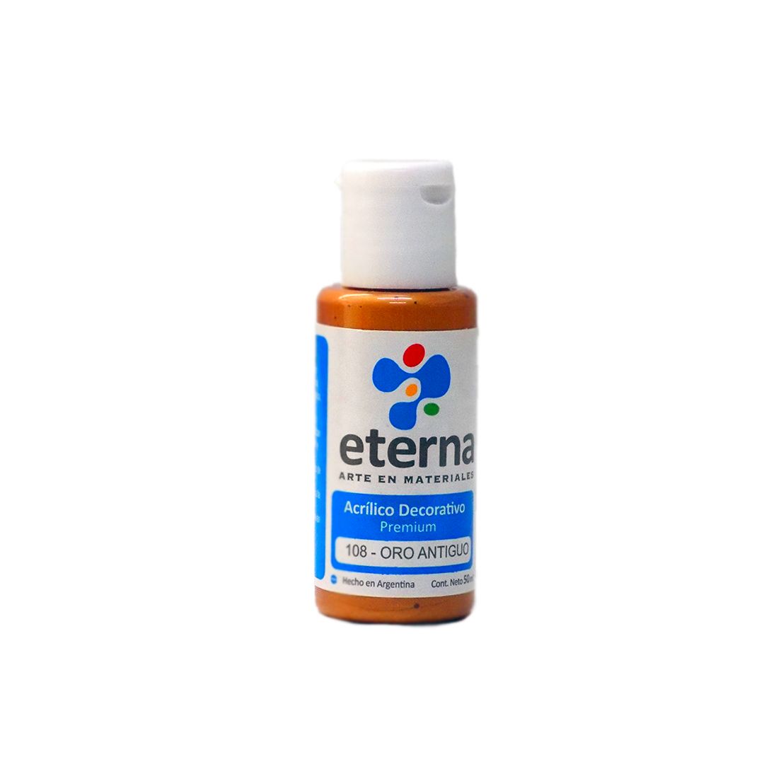ACRILICO ETERNA 50ml. 108- ORO ANTIGUO