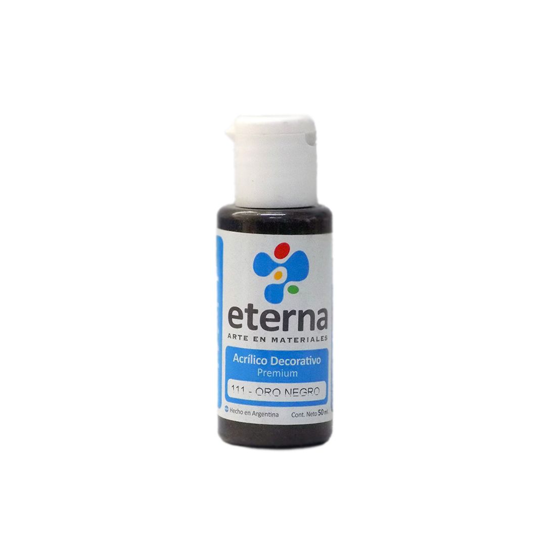 ACRILICO ETERNA 50ml. 111- ORO NEGRO