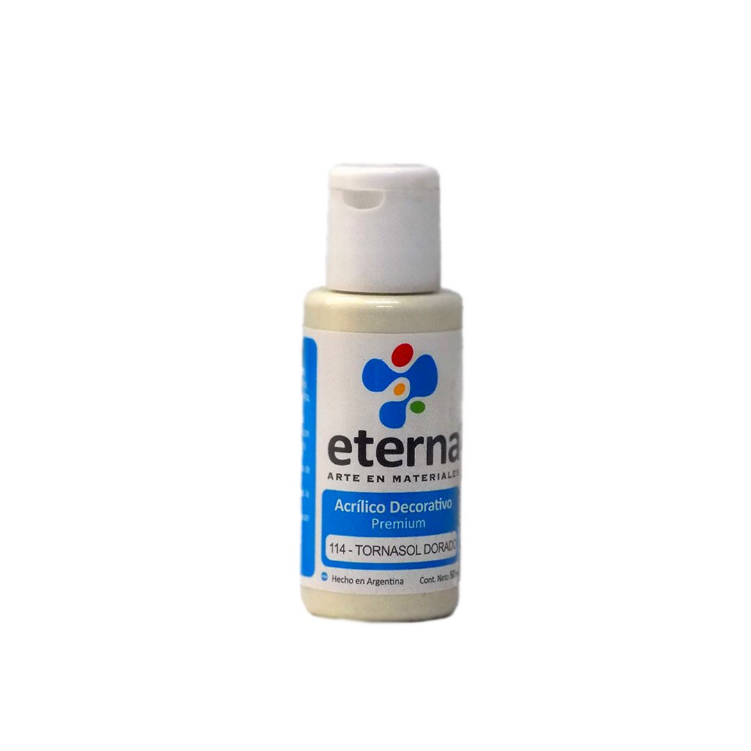 ACRILICO ETERNA 50ml. 114- TORNASOL DORADO