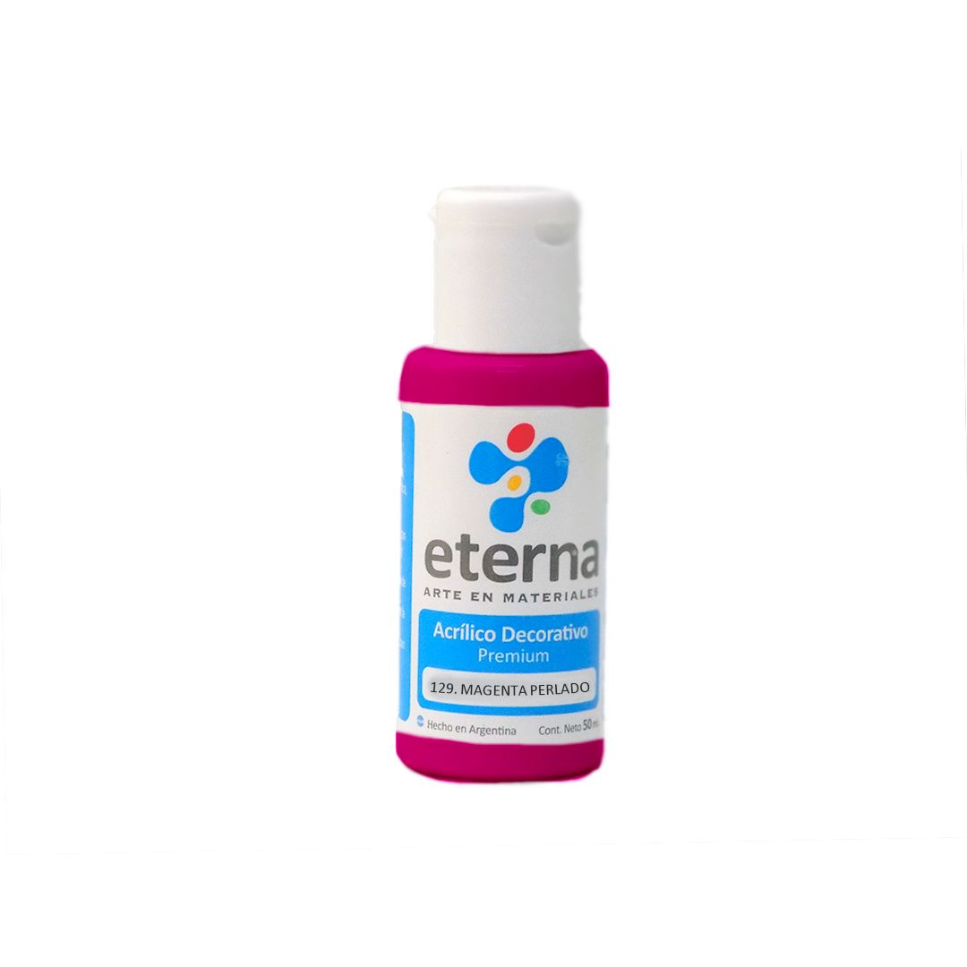 ACRILICO ETERNA 50ml. 129- MAGENTA PERLADO