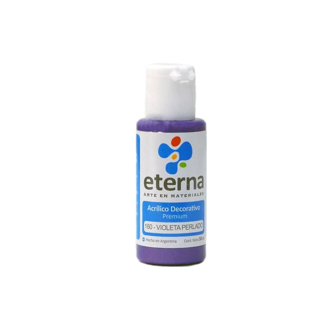 ACRILICO ETERNA 50ml. 160- VIOLETA PERLADO
