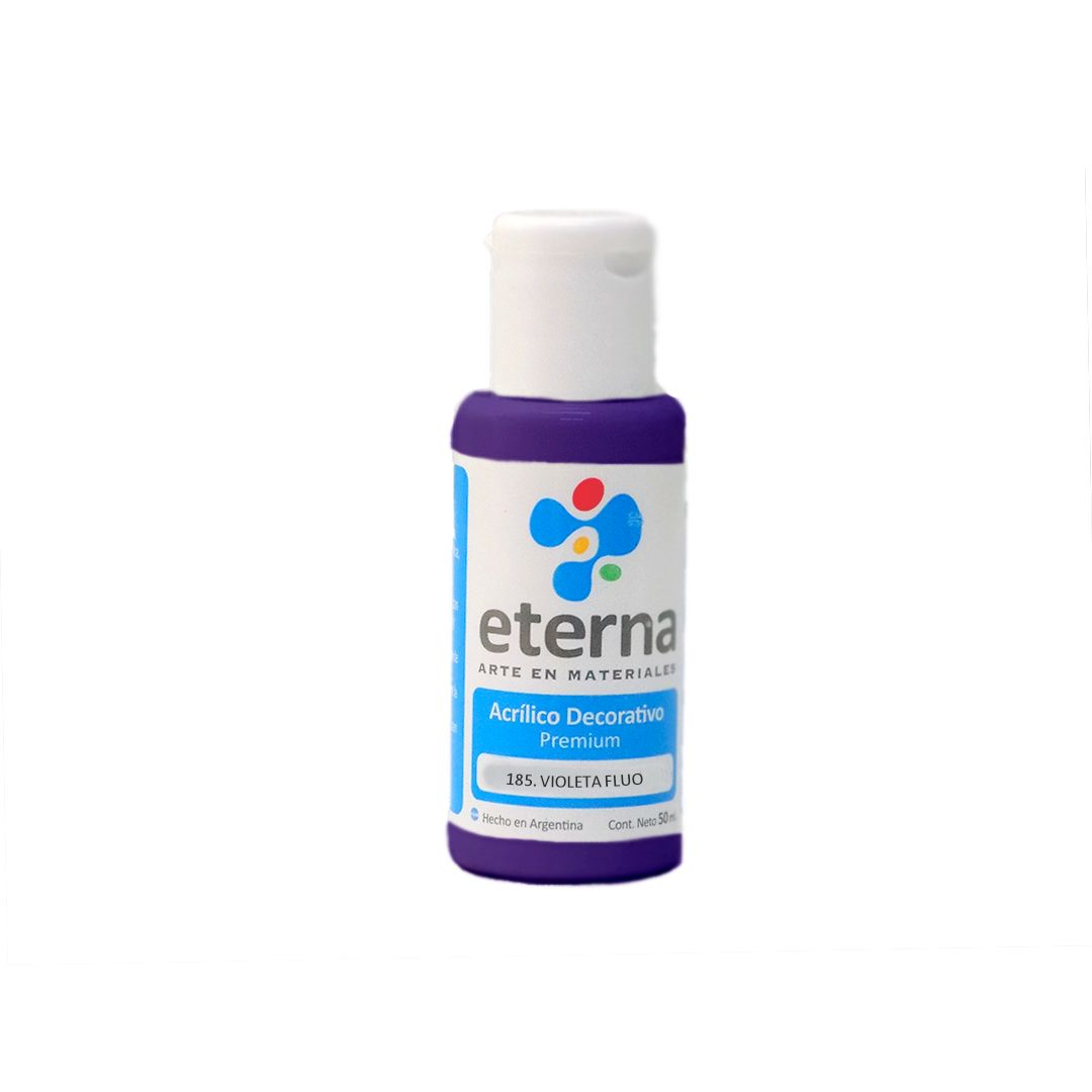 ACRILICO ETERNA 50ml. 185- VIOLETA FLUO
