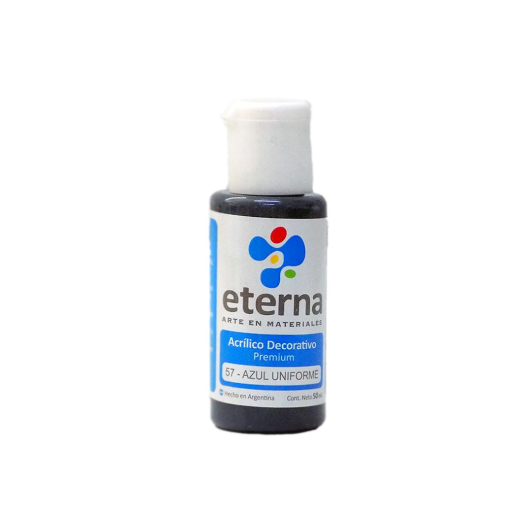 ACRILICO ETERNA 50ml. 57- AZUL UNIFORME