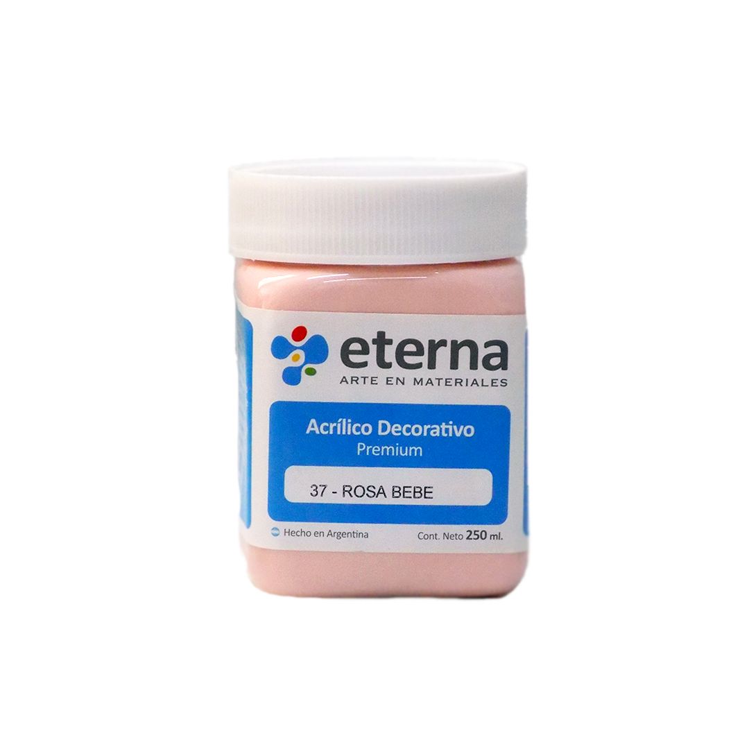 ACRILICO ETERNA 250ml. 37- ROSA BEBE