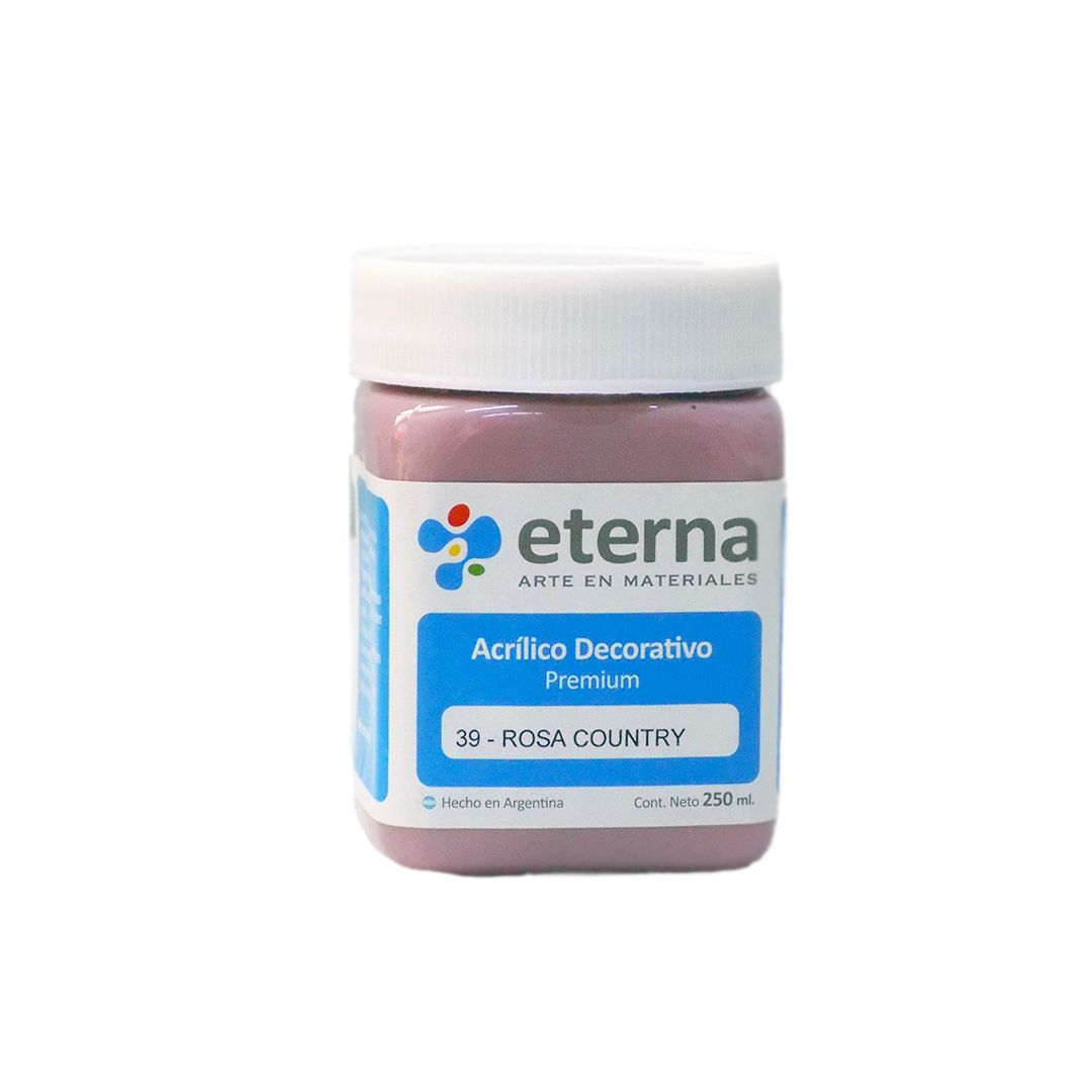 ACRILICO ETERNA 250ml. 39- ROSA COUNTRY
