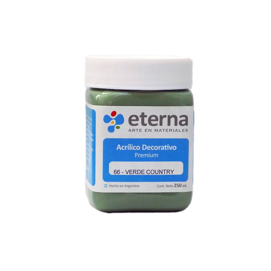 ACRILICO ETERNA 250ml. 66- VERDE COUNTRY