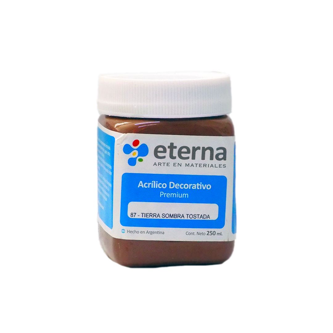 ACRILICO ETERNA 250ml. 87- TIERRA SOMBRA TOSTADA