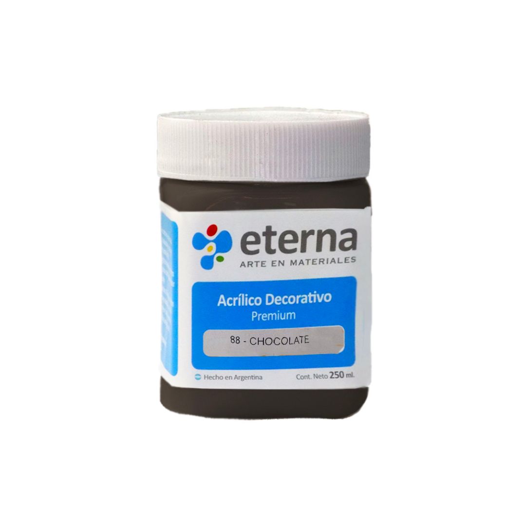ACRILICO ETERNA 250ml. 88- CHOCOLATE
