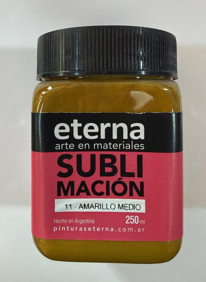 PINTURA SUBLIM.ETERNA 250ml. AMARILLO MEDIO