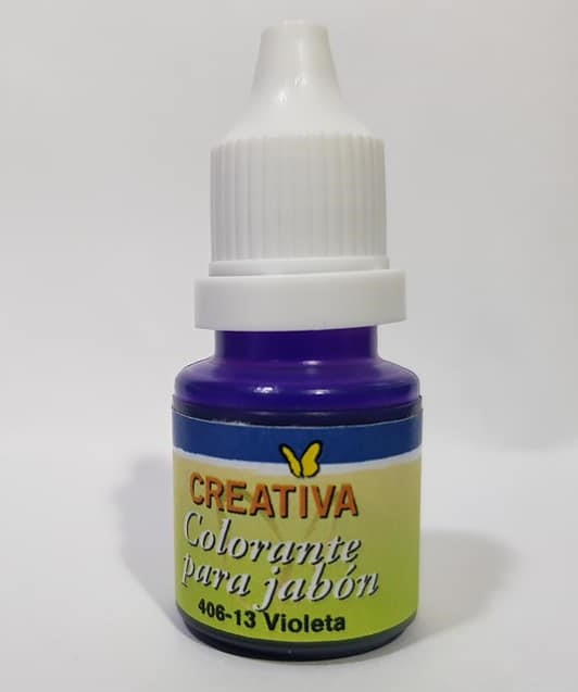 COLORANTE JABON CREATIVA x 10cc. - VIOLETA