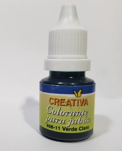 COLORANTE JABON CREATIVA x 10cc. - VERDE CLARO