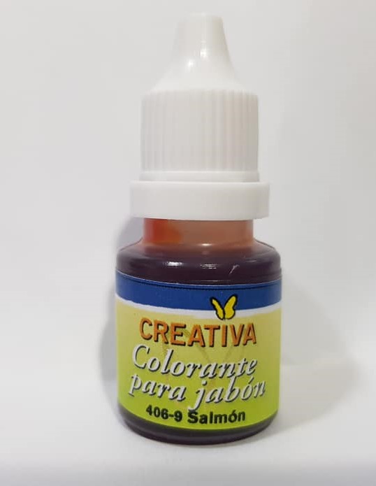 COLORANTE JABON CREATIVA x 10cc. - SALMON
