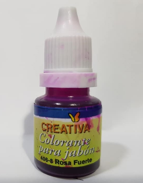 COLORANTE JABON CREATIVA x 10cc. - ROSA FUERTE
