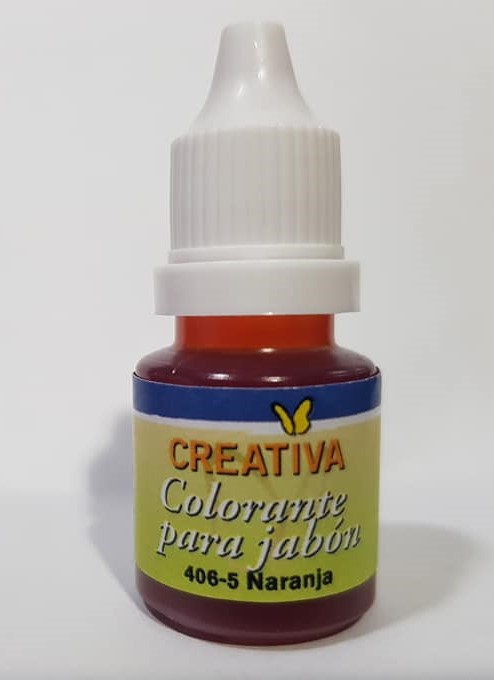 COLORANTE JABON CREATIVA x 10cc. - NARANJA