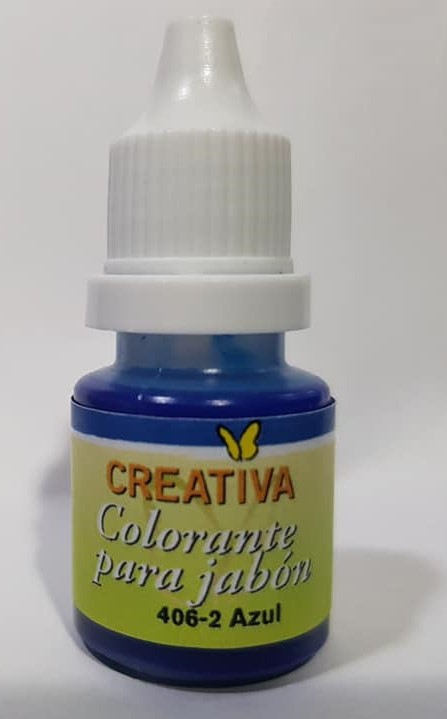 COLORANTE JABON CREATIVA x 10cc. - AZUL