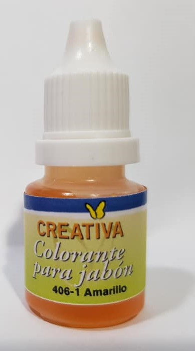 COLORANTE JABON CREATIVA x 10cc. - AMARILLO
