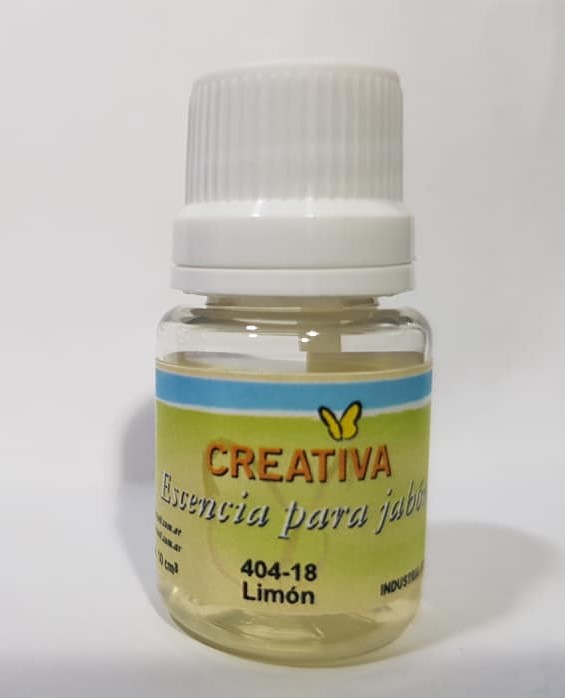 ESENCIAS JABON CREATIVA x 10cc. - LIMON