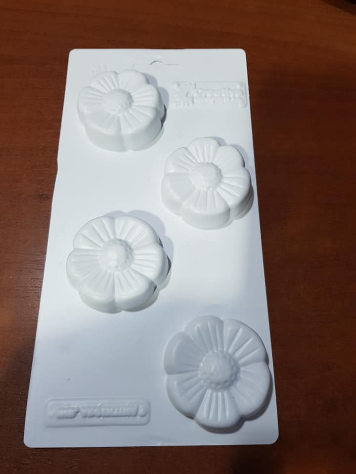 MOLDE JABON CREATIVA FLORES - 511
