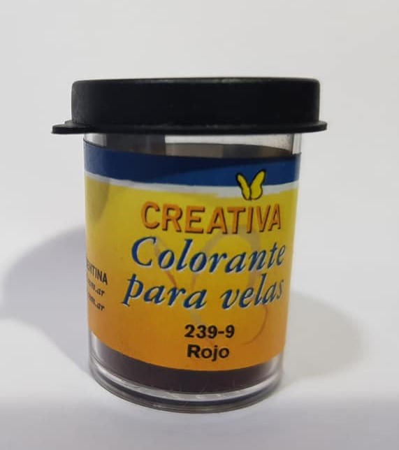 COLORANTE VELA CREATIVA x5gr. - ROJO
