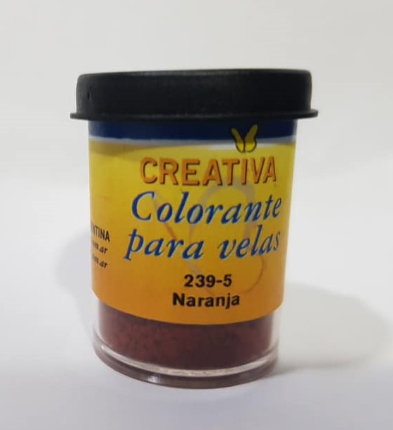 COLORANTE VELA CREATIVA x5gr. - NARANJA